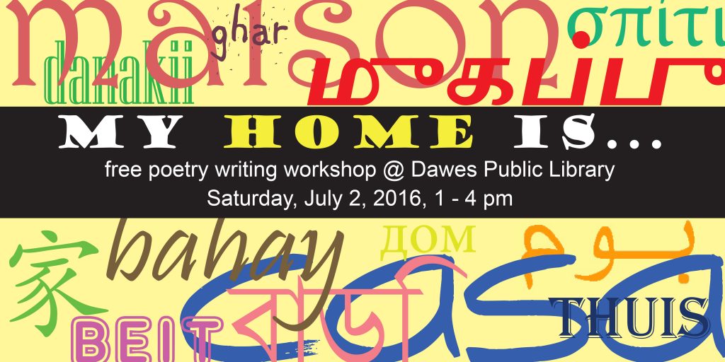 My Home Is...Dawes Crossing workshop