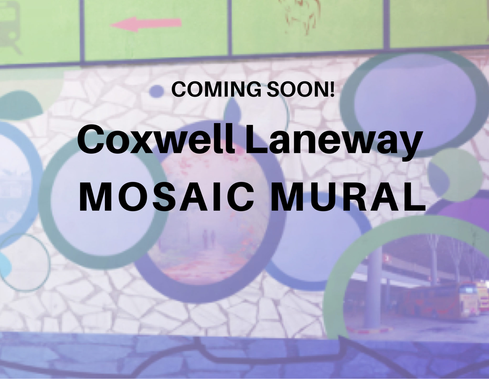 Coxwell Laneway Mosaic Mural