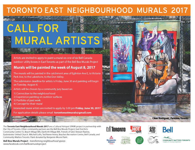 Call For Mural Artists