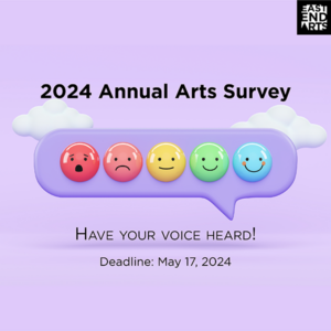 2024 Arts Survey Now Open!